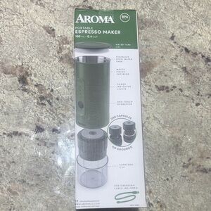 Roma Green Portable Espresso Maker
